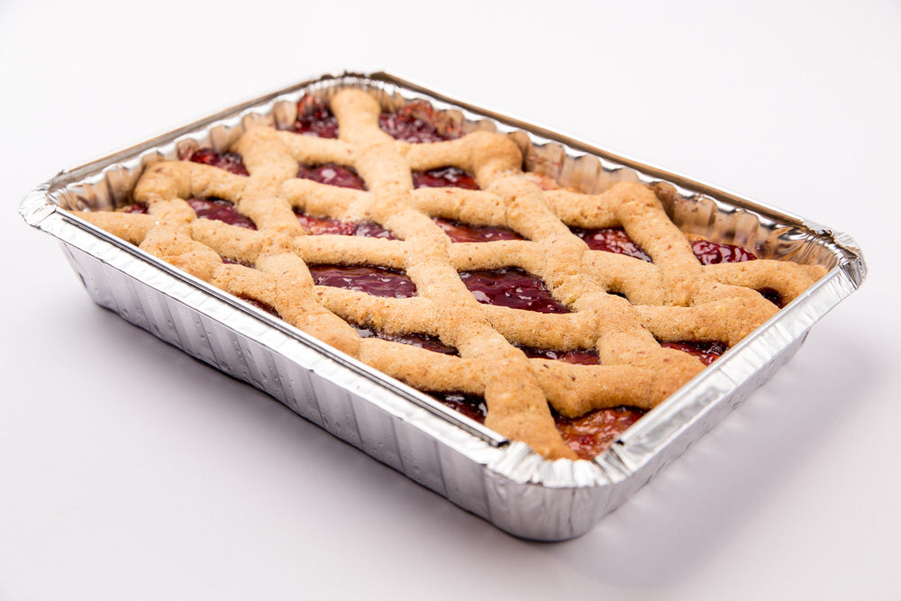 Strawberry Almond Linzer
